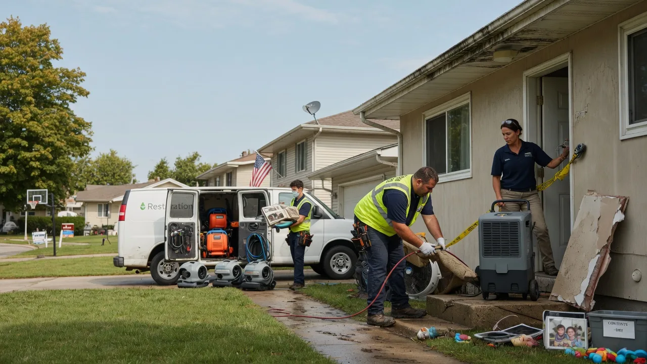 Water Damage Restoration in Crown City, OH near me